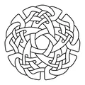 Đế Lót Ly Mandala Celtic 17 - Thumbnail 2