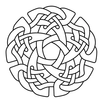 Đế Lót Ly Mandala Celtic 17