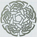 Đế Lót Ly Mandala Celtic 17 - Thumbnail 3
