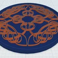Đế Lót Ly Celtic Mandala 16 - Thumbnail 1