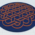 Khay lót ly Mandala Celtic 15 - Thumbnail 1