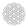 Khay lót ly Mandala Celtic 15 - Thumbnail 2