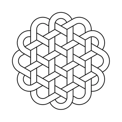 Khay lót ly Mandala Celtic 15