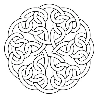 Đế Lót Ly Mandala Celtic 13