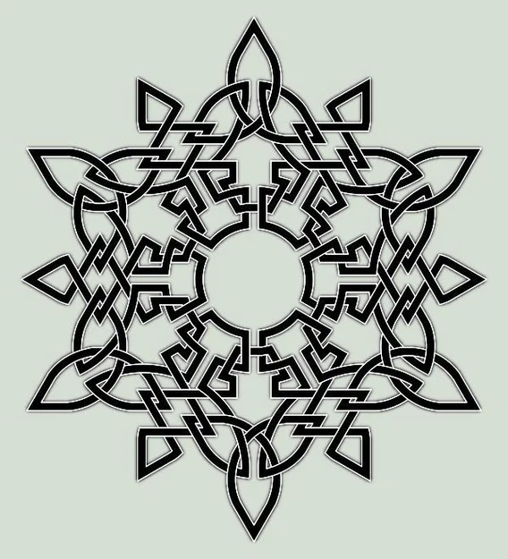 Celtic Mandala Coaster 14 - Image 2