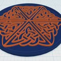 Đế Lót Ly Mandala Celtic 12 - Thumbnail 1