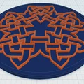 Đế lót ly Mandala Celtic 11 - Thumbnail 1