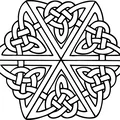 Đế Lót Ly Mandala Celtic 12 - Thumbnail 2