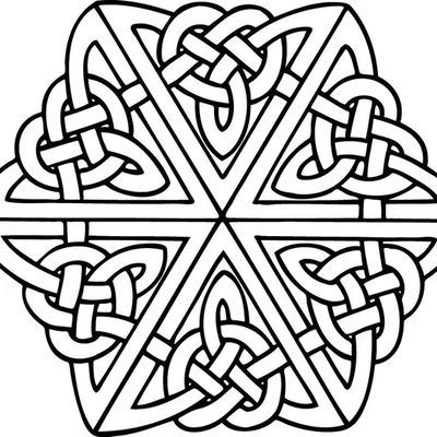 Đế Lót Ly Mandala Celtic 12