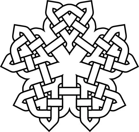 Đế lót ly Mandala Celtic 11 - Image 2