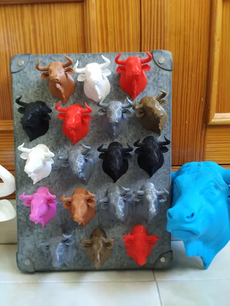 Đầu Bò Gắn Nam Châm - Image 3