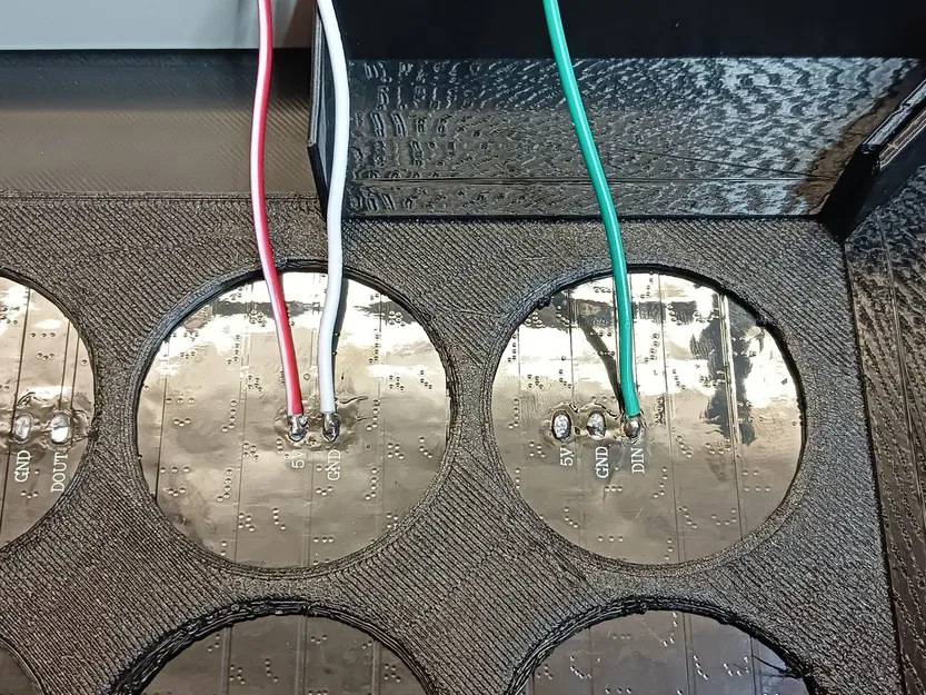 Mạch LED WS2812B 16x16 gắn trong khung Ikea Ribba - Image 3