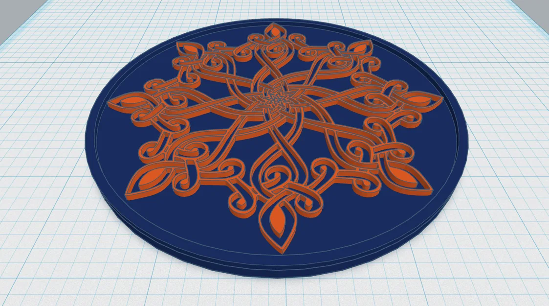 Miếng Lót Ly Mandala Celtic 9 - Image 1