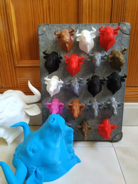 Đầu Bò Gắn Nam Châm - Image 6