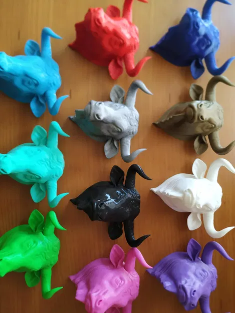 Đầu Bò Gắn Nam Châm - Image 7