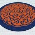 Đế Lót Ly Mandala Celtic 7 - Thumbnail 1