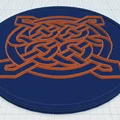 Đế Lót Ly Hoa Văn Mandala Celtic 4 - Thumbnail 1