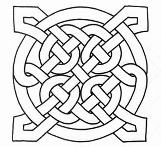 Đế Lót Ly Hoa Văn Mandala Celtic 4 - Image 2