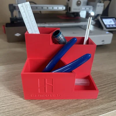 Khuôn Tổ Chức Logo Bambu Để Bàn