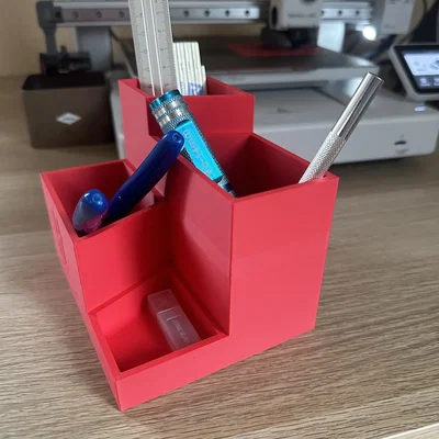 Khuôn Tổ Chức Logo Bambu Để Bàn