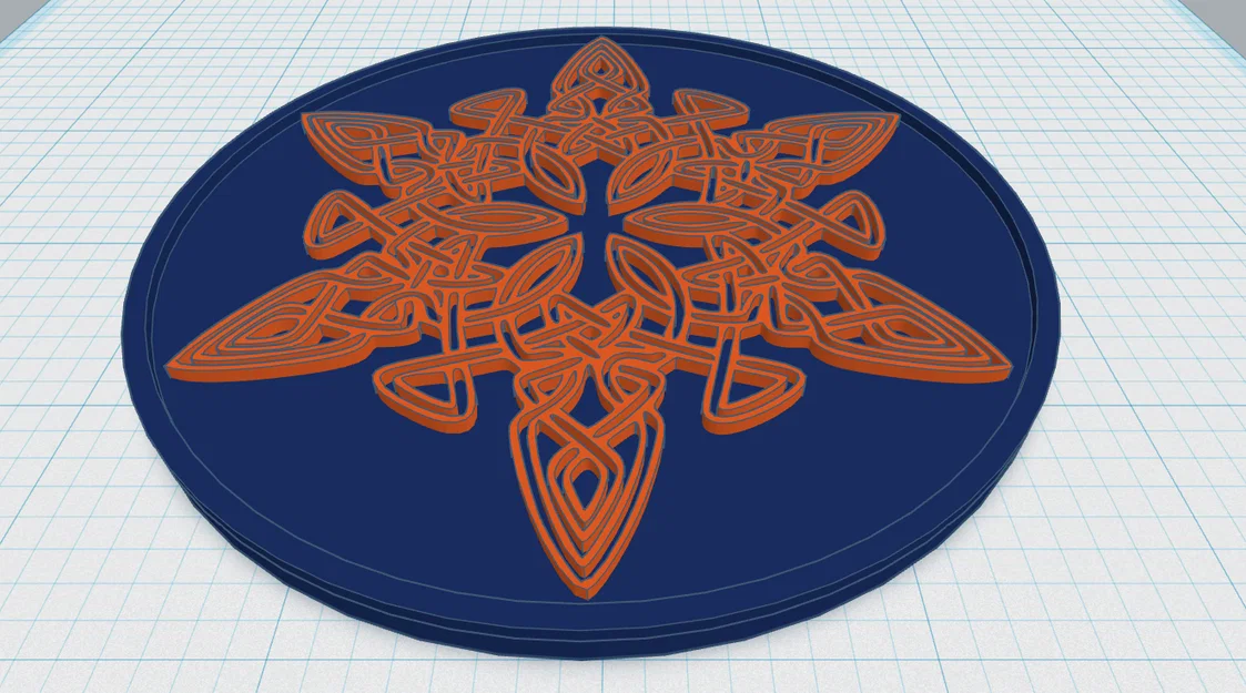 Miếng Lót Ly Mandala Celtic 3 - Image 1