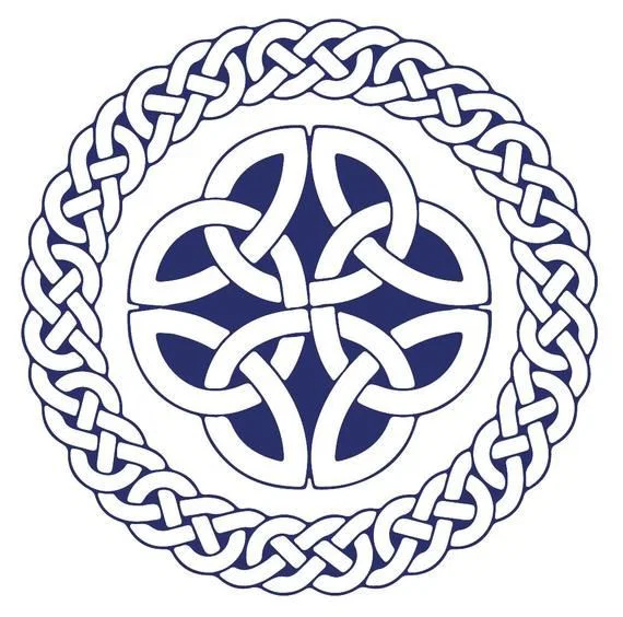 Đế Lót Ly Mandala Celtic 2 - Image 2