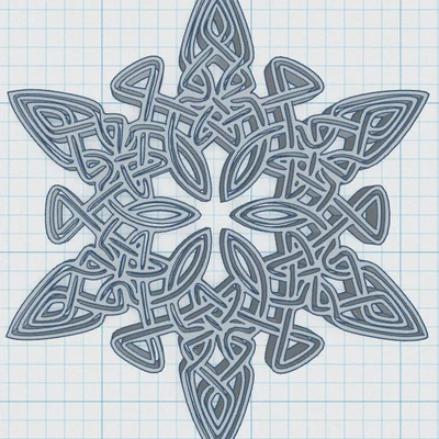 Miếng Lót Ly Mandala Celtic 3