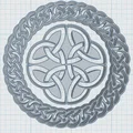Đế Lót Ly Mandala Celtic 2 - Thumbnail 3