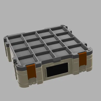 Hộp lưu trữ Gridfinity nhỏ hơn