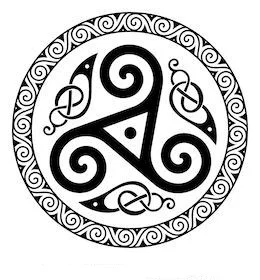 Đế lót ly Mandala Celtic 1 - Image 2