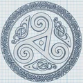 Đế lót ly Mandala Celtic 1 - Thumbnail 3
