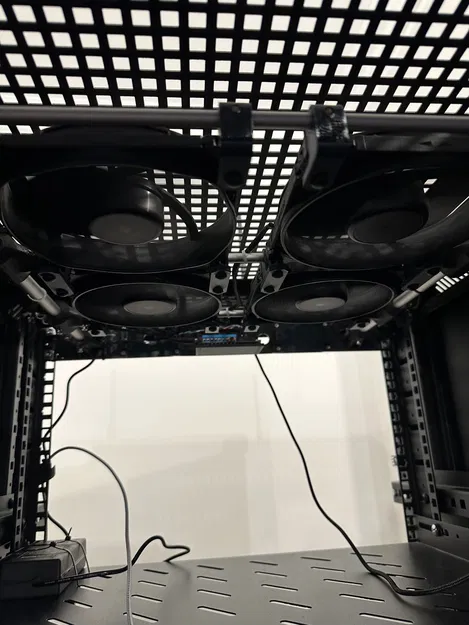 Giá đỡ quạt 1U cho rack - Image 7