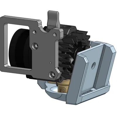 Tấm gắn Smart Orbiter v3.0 cho Biqu B1 và ống dẫn khí