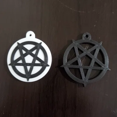 Móc Khóa Ngũ Giác (Pentagram Keychain)