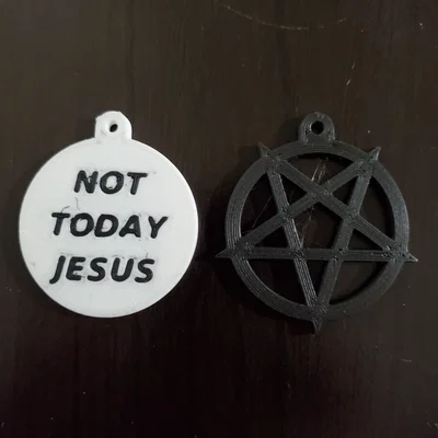 Móc Khóa Ngũ Giác (Pentagram Keychain)