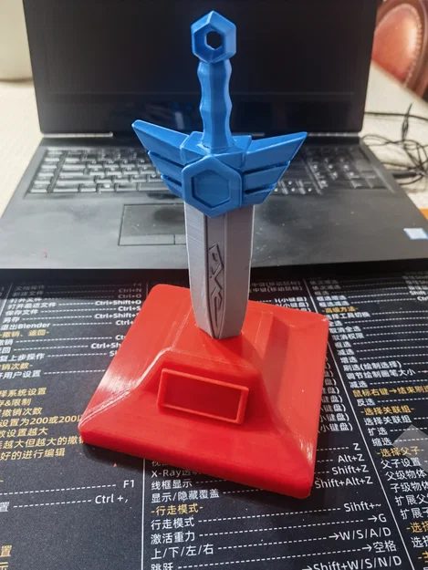 Kiếm Trang Trí Bàn Làm Việc - Image 1