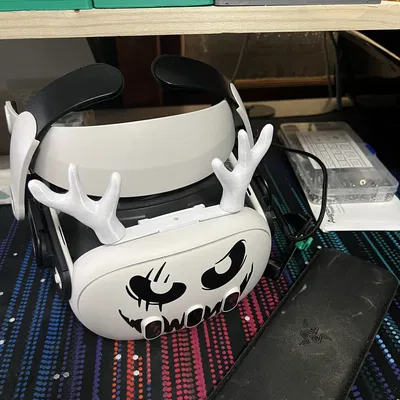 Gạc Hươu Cho Meta Quest 3 - Giá Đỡ Phụ Kiện