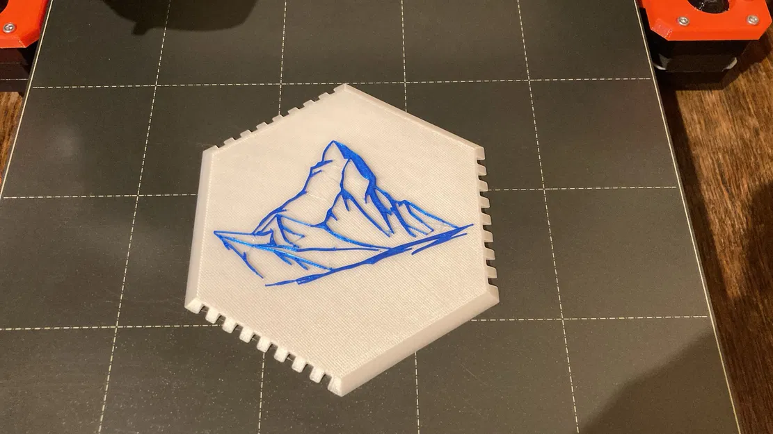 Dụng Cụ Cào Băng Lục Giác Có Núi Matterhorn - Image 1