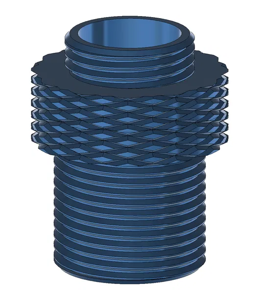 Adapter Airsoft Ren Xoay Chiều 12mm CW sang 14 CCW - Image 1