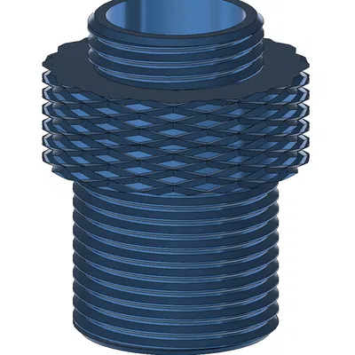 Adapter Airsoft Ren Xoay Chiều 12mm CW sang 14 CCW