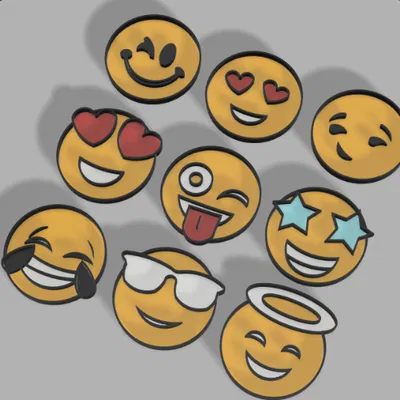 Khuôn Cắt Bánh Emoji Đơn Giản