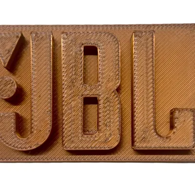 Logo JBL Cho In 3D
