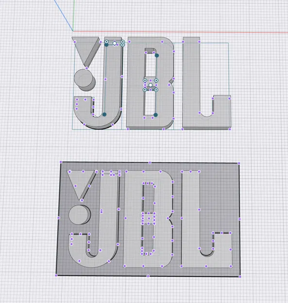 Logo JBL Cho In 3D - Image 3