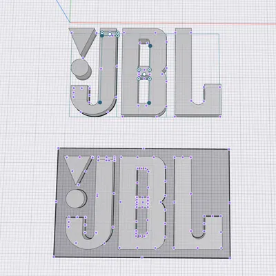 Logo JBL Cho In 3D