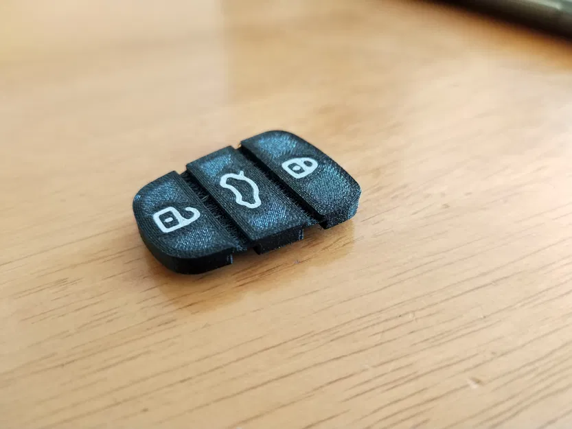 Vỏ chìa khóa xe KIA thay thế, nút có biểu tượng - Image 2