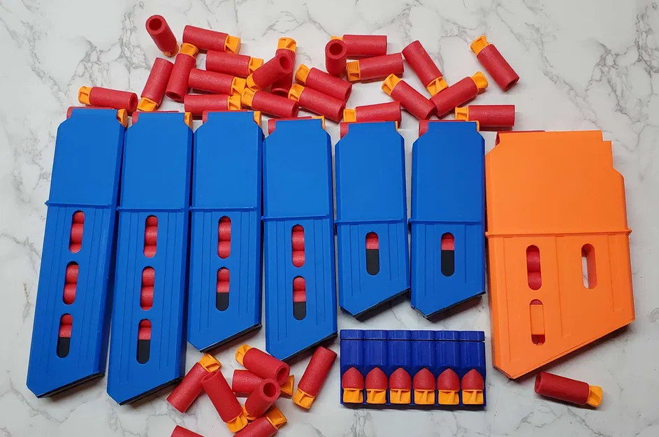 Băng Đạn Mega Nerf Nửa Chiều Dài - Image 1