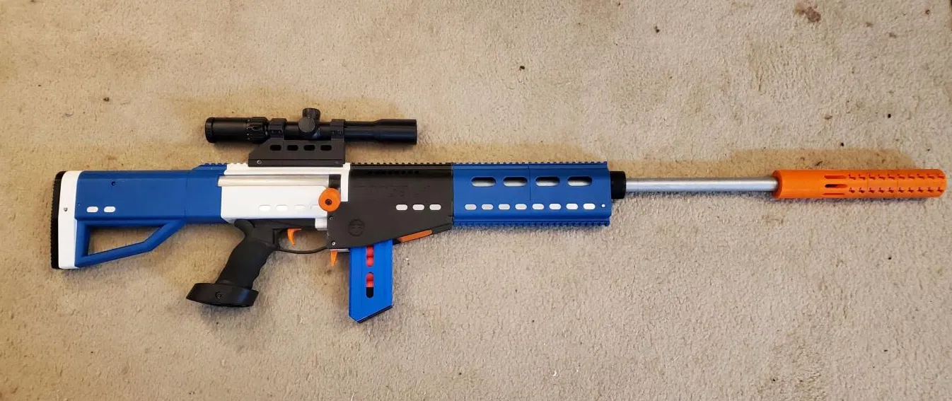 Băng Đạn Mega Nerf Nửa Chiều Dài - Image 2