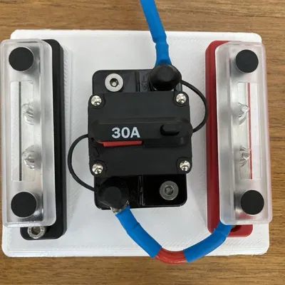 Giá đỡ cầu chì và thanh cái