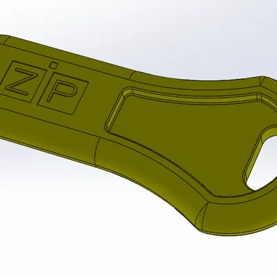 Chìa Khóa ZIP Kèm Chip PCF, Chìa Khóa Cà Phê