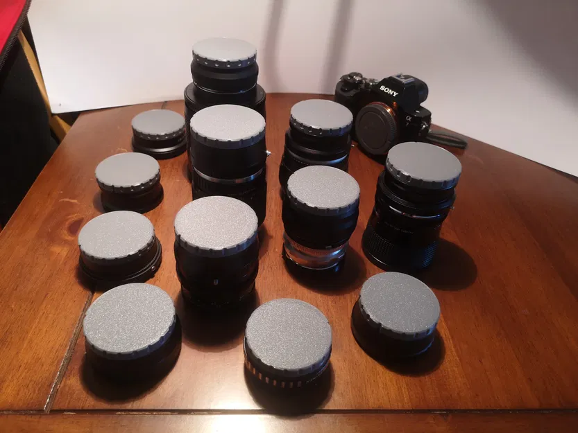 Nắp lưng cho Ống kính Sony E-Mount NEX - Image 4